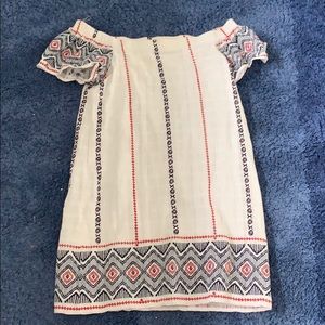 Strapless Red white and blue dress